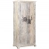 Castillo Tall Cabinet in Bleached White Mixed Reclaimed Wood