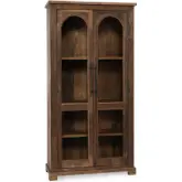 Zion 2 Door Armoire in Natural Finish Mixed Reclaimed Wood