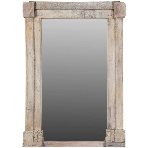 Alta 78" Floor Mirror in Butterwood Blend Reclaimed Wood