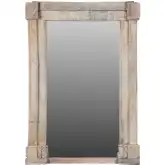Alta 78" Floor Mirror in Butterwood Blend Reclaimed Wood