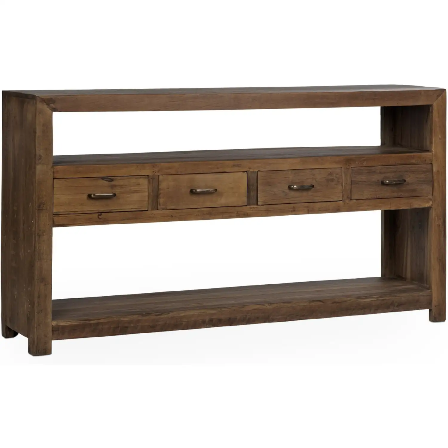 Classic Home 59972101 Mattai 4 Drawer Console Table in Natural ...