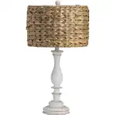 Palmer Table Lamp in Ivory Resin & Raffia (Set of 2)