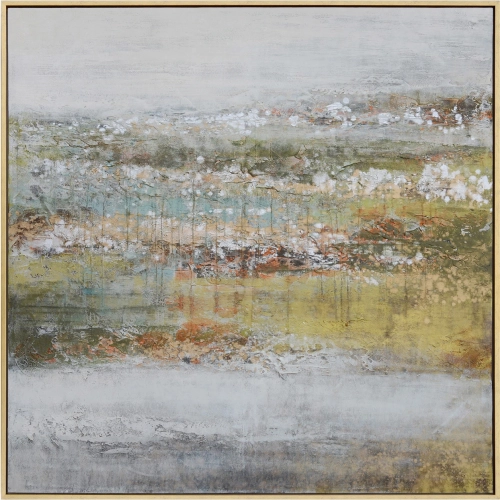 Genesis Abstract Canvas Painting in Multicolor