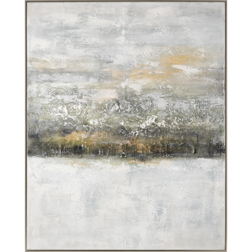 Canyon Canvas Painting Wall Art in Grays & Browns