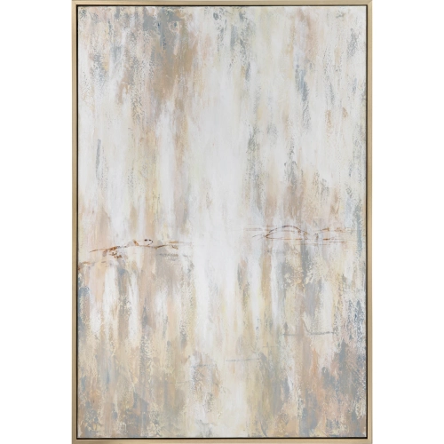 Solace Abstract Canvas Painting in Multicolor