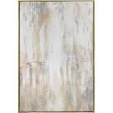 Solace Abstract Canvas Painting in Multicolor
