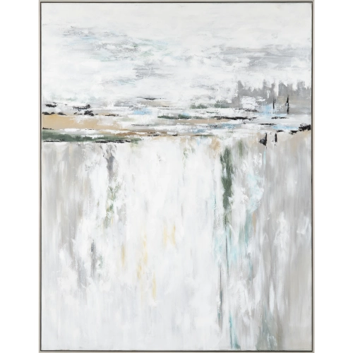 Montauk Abstract Canvas Painting in Multicolor