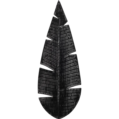 August Leaf Wicker Wall Decor