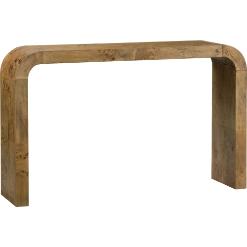 Richmond Console Table in Mappa Burl Wood