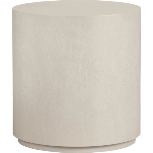 Lexington Oval End Table in Beige Wood