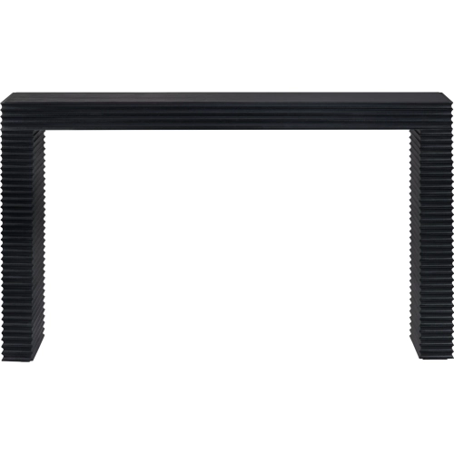 Hendrix Console Table in Black Wood