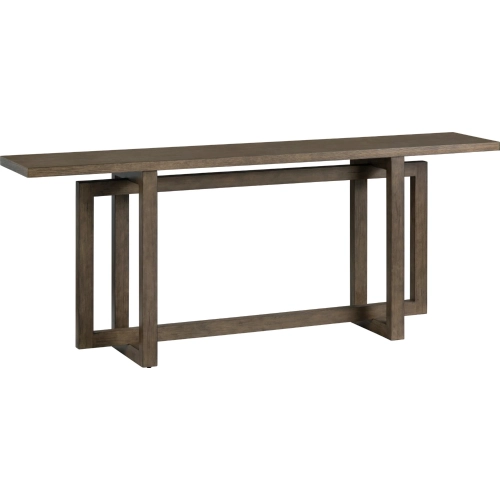 Lennox Console Sofa Table in Brown Finish Wood