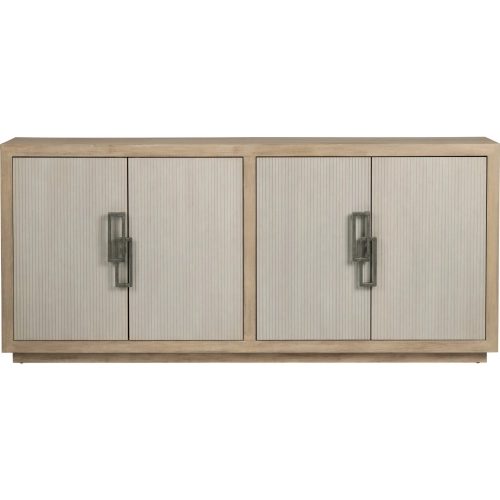 Crestview Collection Lennox 80" 4 Door Media Credenza Sideboard - Thumbnail 2