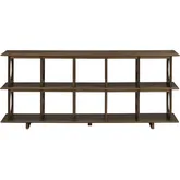 Wellington 74"WConsole Sofa Table in Brown Wood