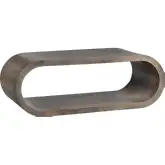 Infinity Cocktail Coffee Table in Grey Mango Wood