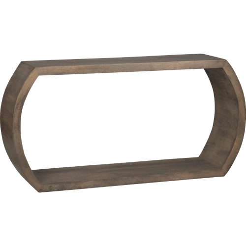 Infinity Console Table in Grey Mango Wood