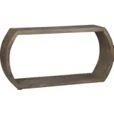 Infinity Console Table in Grey Mango Wood