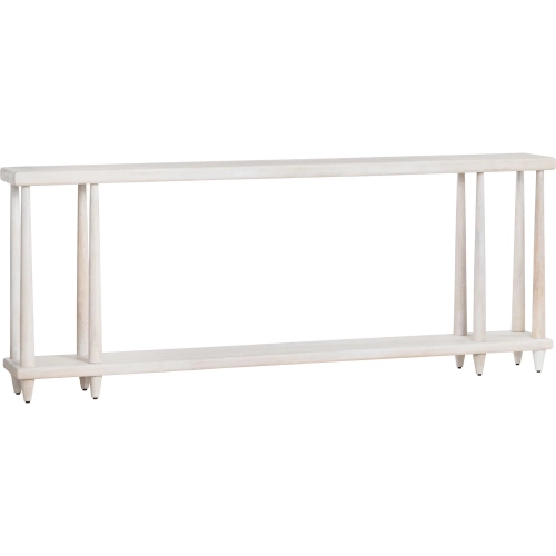 Briarcliff Console Table in White Mango Wood