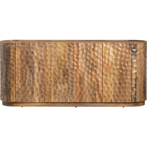 Crestview Collection Gibson 76" 4 Door Media Credenza Sideboard - Thumbnail 5