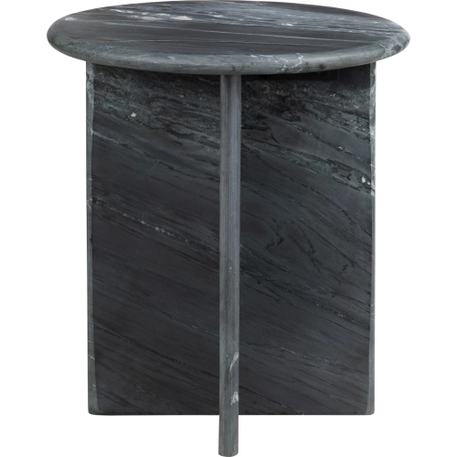 Crestview Collection Noir Round End Table - Thumbnail 3