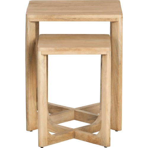 Braden 2 Piece Set Square End Tables