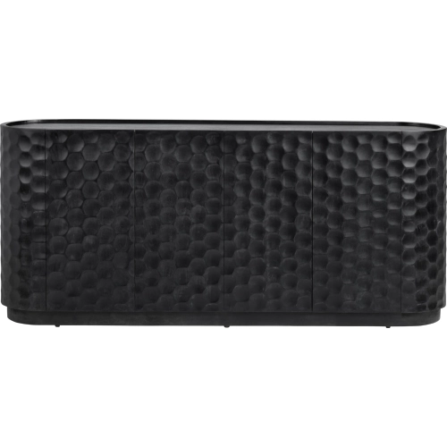 Crestview Collection Gibson 76" 4 Door Media Credenza Sideboard - Thumbnail 3