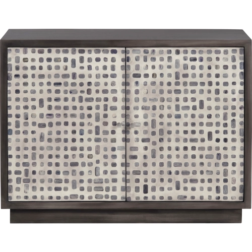 Dapple 2 Door Cabinet in Two Tone Wood