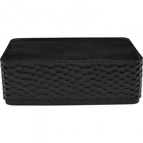 Gibson Cocktail Coffee Table in Black Mango Wood