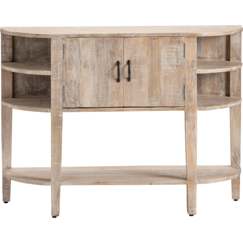 Ainsley Console Table in Sand Washed Mango Wood