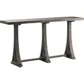 Alpine Console Sofa Table in Distressed Mango Wood