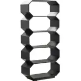 Halston Etagere in Black Mango Wood