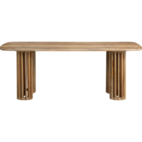 Sullivan 86" Dining Table in Brown Mango Wood