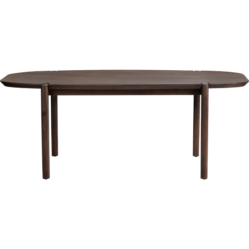 Archer 86" Oval Dining Table in Solid Mango Wood