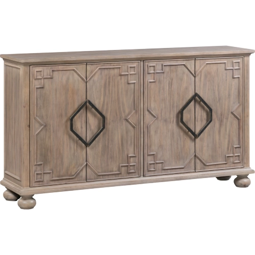 Crestview Collection Lenox 62" 4 Door Wood Sideboard