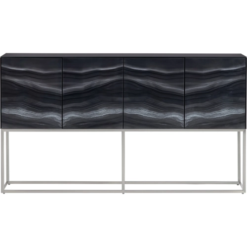 Crestview 68" 4 Door Media Credenza Sideboard