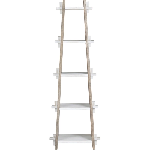 Crestview Collection Kona Beach 4 Shelf Etagere Bookcase - Thumbnail 3