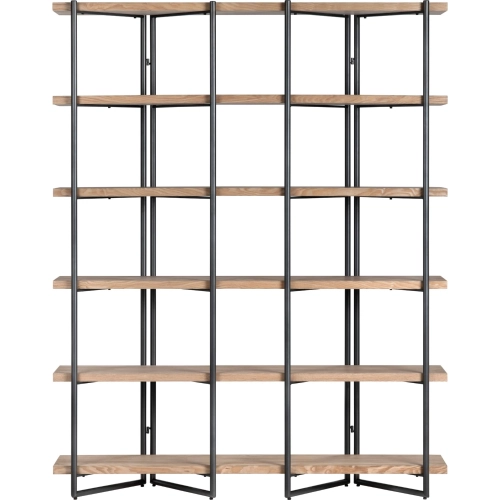 Crestview Collection Lennox 5 Shelf Etagere Bookcase - Thumbnail 5