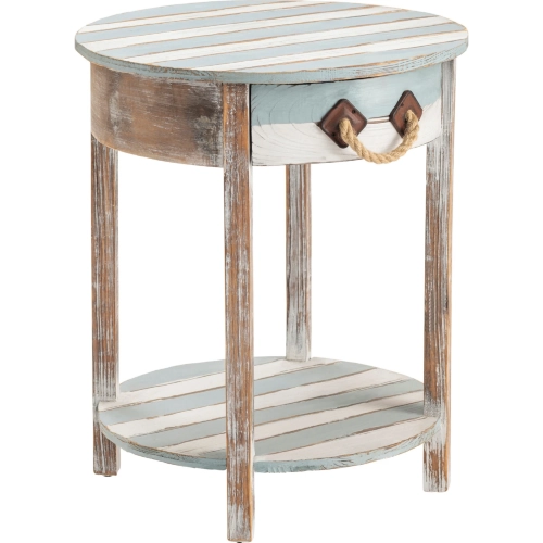 Crestview Collection Nantucket Round End Table