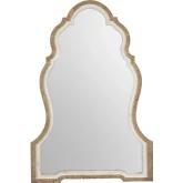 Lynden Wall Mirror in Two Toned Washed Wood