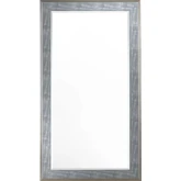 Impressions 3 Wall Mirror in Distressed Gray Poly & Wood