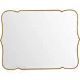 Hearst 2 Wall Mirror in Gold
