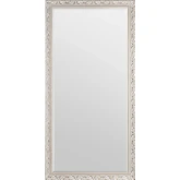 Pierson Oversize Wall or Floor Mirror in Tan & Golf Foil