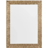 Carlisle Vertical Wall Mirror in Gilded Gold