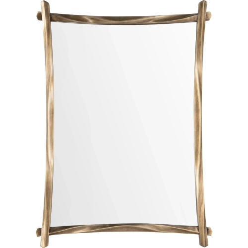 Cullen 1 Mirror in Gold Finish