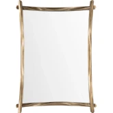 Cullen 1 Mirror in Gold Finish