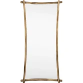 Cullen 2 Mirror in Gold Finish