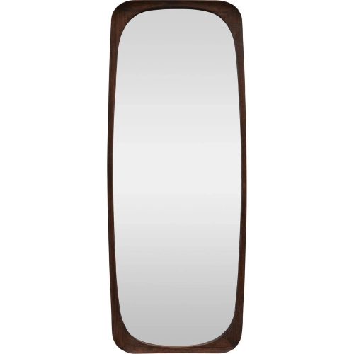 Westwood Wall Mirror in Brown Finish