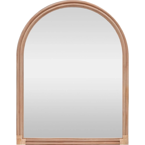 Ward Wall Mirror in Tan Finish