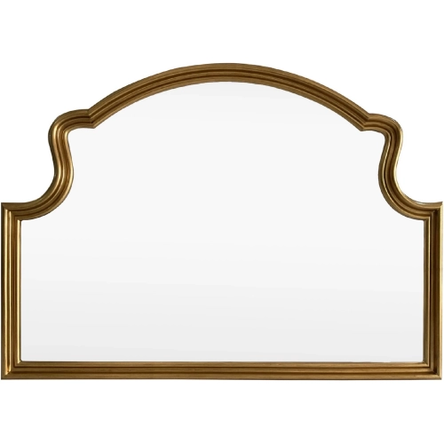 Massey Wall Mirror in Gold Finish