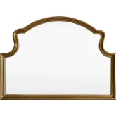 Massey Wall Mirror in Gold Finish